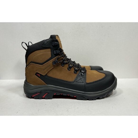 Red Wing Tradesman Safety Toe 3519 Boots Mens Sz 11 EE Wide Brown Ankle Lace Up - Picture 1 of 7